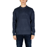 Calvin Klein Jeans Blue Cotton Sweater -   -  Calvin Klein Jeans.